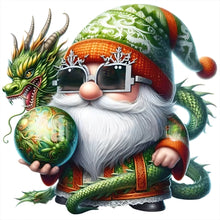 Load image into Gallery viewer, Diamond Painting - Full Round - green goblin (30*30CM)
