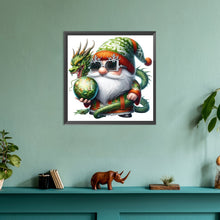 Load image into Gallery viewer, Diamond Painting - Full Round - green goblin (30*30CM)
