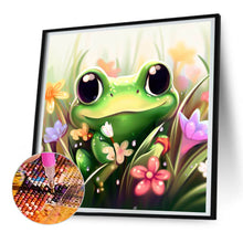 Load image into Gallery viewer, Diamond Painting - Full Round - Little frog (30*30CM)
