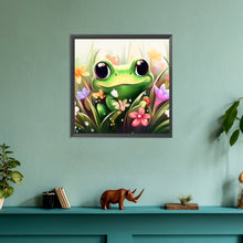 Load image into Gallery viewer, Diamond Painting - Full Round - Little frog (30*30CM)
