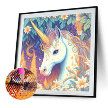 Load image into Gallery viewer, AB Diamond Painting - Full Round - forest unicorn (40*40CM)
