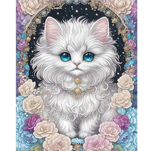 Load image into Gallery viewer, Diamond Painting - Full Round - cat (40*50CM)

