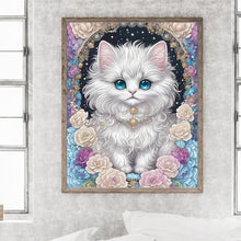 Load image into Gallery viewer, Diamond Painting - Full Round - cat (40*50CM)
