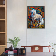 Load image into Gallery viewer, AB Diamond Painting - Full Round - white horse (40*55CM)
