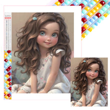 Load image into Gallery viewer, Diamond Painting - Full Square - little girl (30*40CM)
