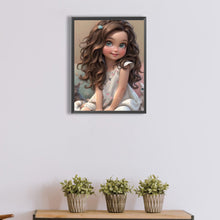 Load image into Gallery viewer, Diamond Painting - Full Square - little girl (30*40CM)
