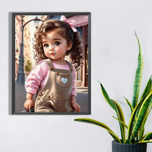 Load image into Gallery viewer, Diamond Painting - Full Square - little girl (30*40CM)

