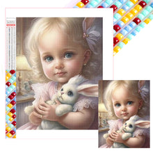 Load image into Gallery viewer, Diamond Painting - Full Square - little girl (30*40CM)
