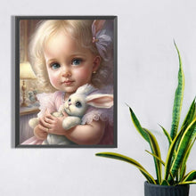 Load image into Gallery viewer, Diamond Painting - Full Square - little girl (30*40CM)
