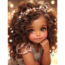 Load image into Gallery viewer, Diamond Painting - Full Square - little girl (30*40CM)
