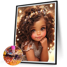 Load image into Gallery viewer, Diamond Painting - Full Square - little girl (30*40CM)
