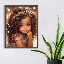 Load image into Gallery viewer, Diamond Painting - Full Square - little girl (30*40CM)
