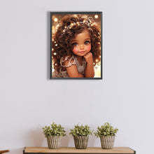 Load image into Gallery viewer, Diamond Painting - Full Square - little girl (30*40CM)
