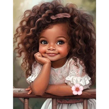 Load image into Gallery viewer, Diamond Painting - Full Square - little girl (30*40CM)
