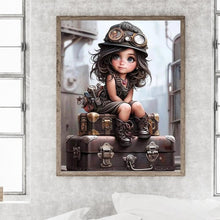 Load image into Gallery viewer, Diamond Painting - Full Round - little girl (50*60CM)

