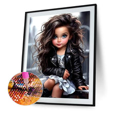 Load image into Gallery viewer, Diamond Painting - Full Round - little girl (50*60CM)

