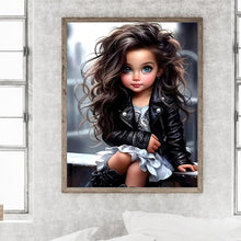 Load image into Gallery viewer, Diamond Painting - Full Round - little girl (50*60CM)
