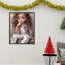 Load image into Gallery viewer, Diamond Painting - Full Square - little girl (40*50CM)
