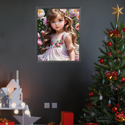 Diamond Painting - Full Square - little girl (40*50CM)