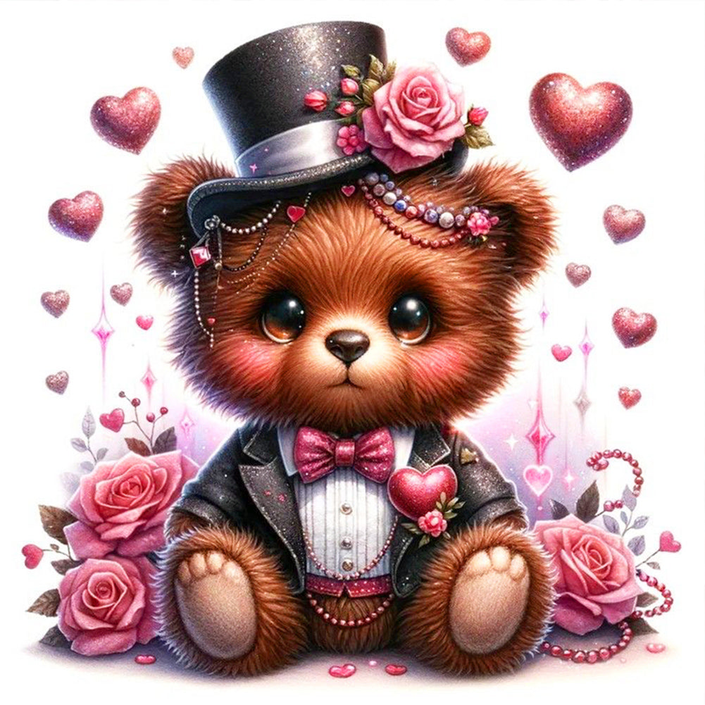 Diamond Painting - Full Round - Care Bears (30*30CM)