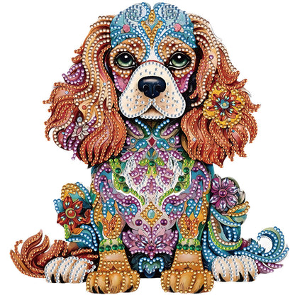 Diamond Painting - Partial Special Shaped - color puppy (30*30CM)