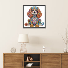 Load image into Gallery viewer, Diamond Painting - Partial Special Shaped - color puppy (30*30CM)
