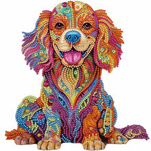 Load image into Gallery viewer, Diamond Painting - Partial Special Shaped - color puppy (30*30CM)
