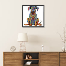 Load image into Gallery viewer, Diamond Painting - Partial Special Shaped - color puppy (30*30CM)
