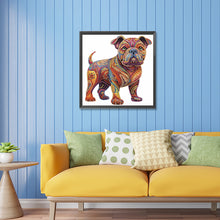 Load image into Gallery viewer, Diamond Painting - Partial Special Shaped - color puppy (30*30CM)
