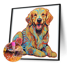 Load image into Gallery viewer, Diamond Painting - Partial Special Shaped - color puppy (30*30CM)
