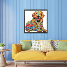 Load image into Gallery viewer, Diamond Painting - Partial Special Shaped - color puppy (30*30CM)
