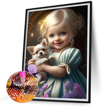 Load image into Gallery viewer, Diamond Painting - Full Round - lolita little girl (30*40CM)
