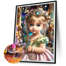 Load image into Gallery viewer, Diamond Painting - Full Round - lolita little girl (30*40CM)
