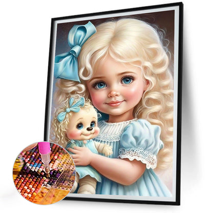 Diamond Painting - Full Round - lolita little girl (30*40CM)