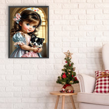 Load image into Gallery viewer, Diamond Painting - Full Round - lolita little girl (30*40CM)
