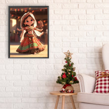 Load image into Gallery viewer, Diamond Painting - Full Round - Exotic little girl (30*40CM)
