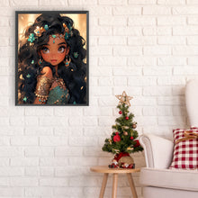 Load image into Gallery viewer, Diamond Painting - Full Round - Exotic little girl (30*40CM)
