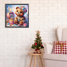 Load image into Gallery viewer, Diamond Painting - Full Round - Bear and jewelry (30*30CM)
