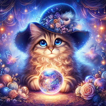 Load image into Gallery viewer, Diamond Painting - Full Round - crystal kitten (30*30CM)
