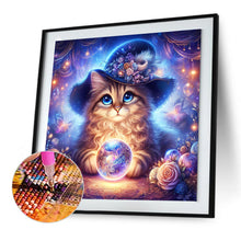 Load image into Gallery viewer, Diamond Painting - Full Round - crystal kitten (30*30CM)
