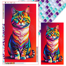 Load image into Gallery viewer, Diamond Painting - Full Round - cat (40*70CM)
