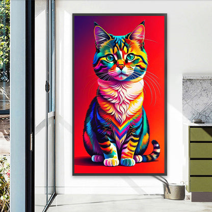 Diamond Painting - Full Round - cat (40*70CM)