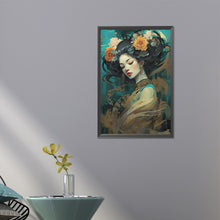 Load image into Gallery viewer, AB Diamond Painting - Full Round - Flowers and Classical Girls (40*60CM)
