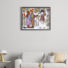 Load image into Gallery viewer, AB Diamond Painting - Full Round - Kiss in the snow (50*40CM)
