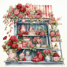 Load image into Gallery viewer, Diamond Painting - Full Round - garden potted plants (30*30CM)
