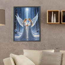 Load image into Gallery viewer, Diamond Painting - Full Round - praying girl (30*40CM)
