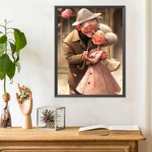 Load image into Gallery viewer, Diamond Painting - Full Round - elderly couple (30*40CM)
