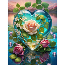 Load image into Gallery viewer, Diamond Painting - Full Round - fantasy rose (30*40CM)
