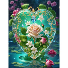 Load image into Gallery viewer, Diamond Painting - Full Round - fantasy rose (30*40CM)
