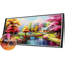 Load image into Gallery viewer, Diamond Painting - Full Round - outdoor garden (100*50CM)
